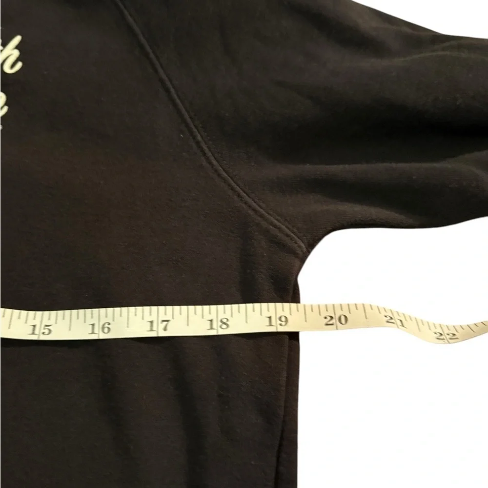 The North Face black hoodie with white mountain graphic #outdoor Small - Picture 6 of 7